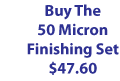 Buy 50 Micron Finishing Diamond Bur Set