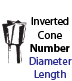 Inverted Cone Carbide Header