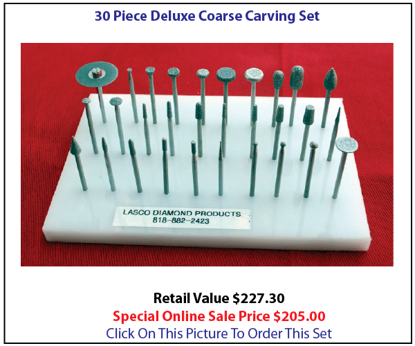 30 Piece Delux Coarse Carving Set