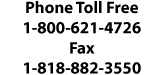 Phone & Fax Information