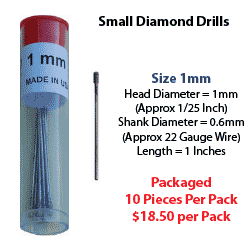 1mm Small Diamond Drill Package